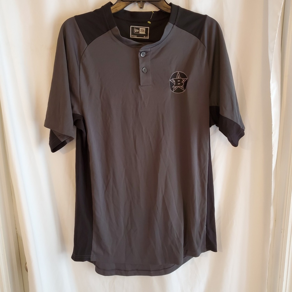 Bombers Men's Shirt Gunmental by New‎ Era Medium